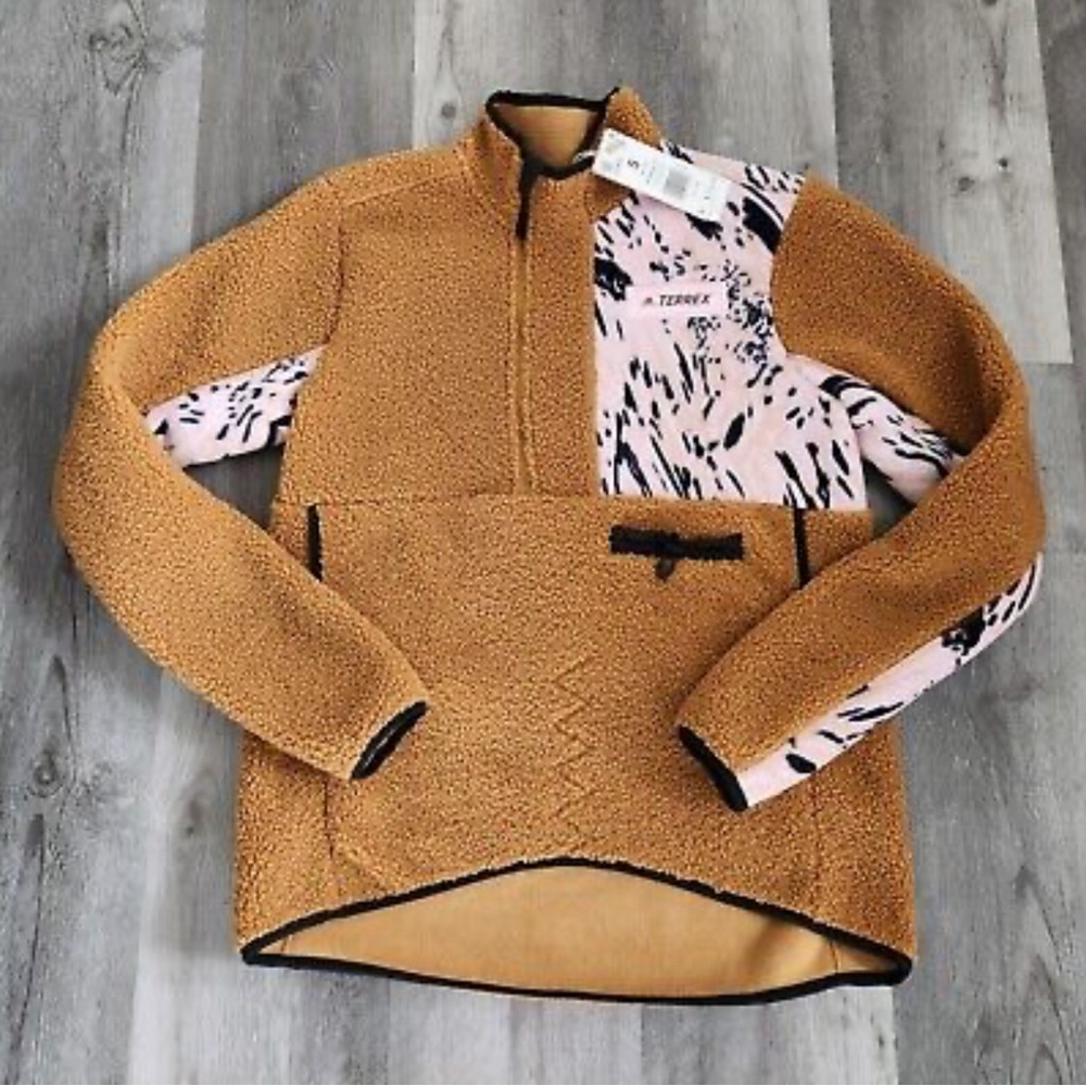 Adidas Terrex Sherpa Half Zip Fleece